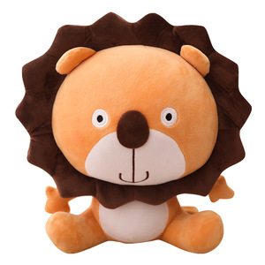 Muestra <span class=keywords><strong>gratis</strong></span> super suave selva leo cabeza grande sol Rey León animal de peluche de juguete de regalo - Product Image 1