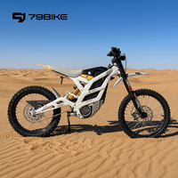 Motocicleta Eléctrica Todoterreno 79Bike Falcon GT 16800W 610Nm IP67, 72V 40Ah EEC para Adultos