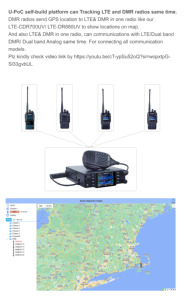 Radio mobile numérique UHF VHF LTE pour système de dispatching GPS, puissance de <span class=keywords><strong>sortie</strong></span> 5W, 4000 canaux, appels téléphoniques, WiFi, 3000mAh - Product Image 6