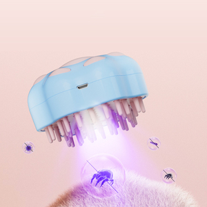 Cepillo de vapor para mascotas 4 en 1 actualizado con luz UV, autolimpieza para arrojar peine en aerosol, pelo brumoso, vaporoso - Product Image 5