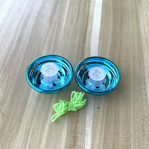 Compétition professionnelle haute vitesse adultes jouet rouge doré réactif magique yo yo balle alliage métal <span class=keywords><strong>yoyo</strong></span> avec roulement - Product Image 6