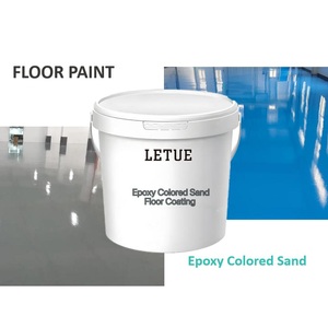 Revêtement de sol en époxy effet marbre, époxy auto-nivelant, peinture résistante à l'usure, peinture pour sol en pierre, peinture époxy imperméable pour sol - Product Image 4