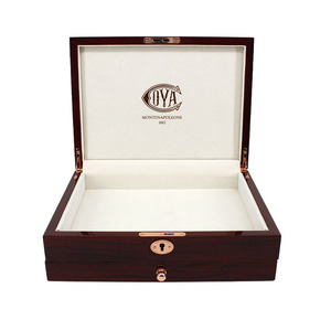 Boîte en bois rectangulaire verrouillable en bois massif pour bijoux et montres, épaisseur 6 mm, commande personnalisée disponible - Product Image 4