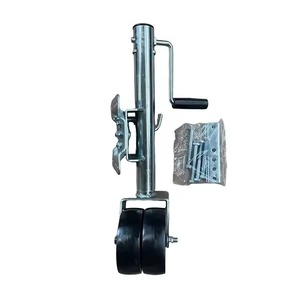 <span class=keywords><strong>Rueda</strong></span> de Soporte Doble de 8 Pulgadas, 1500 Libras, para Coche, RV, Cámper, Autocaravana, Color Negro, Fabricante Profesional Chino - Product Image 2