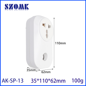 New Arrivals Applied Fireproofing Plastic <strong>Socket</strong> <strong>Wifi</strong> Electronic Oem <strong>Smart</strong> <strong>Plug</strong> <strong>Enclosure</strong> <strong>Plug</strong> in Power <strong>Supply</strong> <strong>Enclosure</strong> - Product Image 3