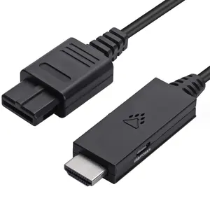 Para N64 a HD MI convertidor adaptador HD Link Cable para N64/GameCube/SNES Plug and Play convertidor adaptador Cable