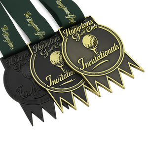Medalla Deportiva de Aleación de Zinc con Logotipo Personalizado de Longzhiyu, Fábrica de Recuerdos de Metal con 20 Años de Experiencia, Medalla de Atletismo, Medalla de Golf, Medalla de Premio - Product Image 1