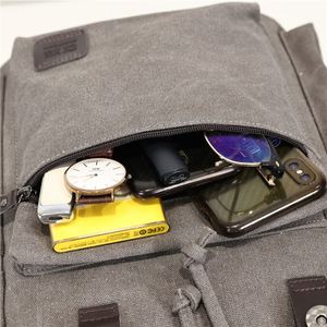 Custom Casual Travel Sport <b>Backpack</b> <b>Large</b> Capacity College Student School Bags Men Canvas Hiking Vintage Laptop <b>Backpack</b> - Product Image 6