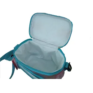 Profession elle werkseitig angepasste isolierte thermische Lunch-Kühltasche Wieder verwendbare Lebensmittel Cool Carry Foil Leak Proof Food Delivery Bag