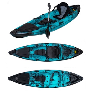 Kayak simple <span class=keywords><strong>pas</strong></span> <span class=keywords><strong>cher</strong></span> pour la pêche en mer, en matériau LLDPE, pour la pêche en kayak avec <span class=keywords><strong>moteur</strong></span> électrique - Product Image 2