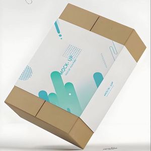 Recycled Personalized LOGO Print Gold Hot Stamping <b>Paper</b> Soap Sleeve Gift Box Packaging Box Sleeve - Product Image 2