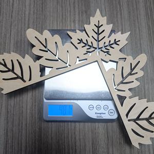 Nouvelle Décoration Murale en Bois en Forme de Feuille pour Cadre de Porte, Ornements Artisanaux en Bois pour Chambre et Salon - Product Image 2