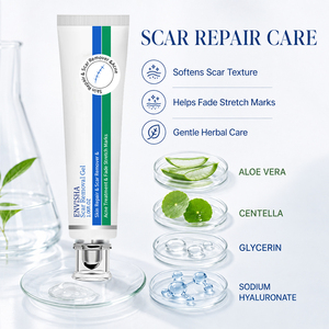Gel Réparateur Cutané Naturel aux Herbes, Efficace pour Uniformiser le Teint, Atténuer les Marques d'Acné, les <span class=keywords><strong>Vergetures</strong></span> <span class=keywords><strong>et</strong></span> Éliminer les Cicatrices – Vente en Gros - Product Image 2