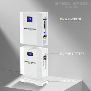 Inversor híbrido de sistema de energía solar fuera de la red UE Polonia 11kw 10kw para el hogar todo en uno apilado ESS 10KWH 15KWH 20KWH 30KWH - Product Image 5