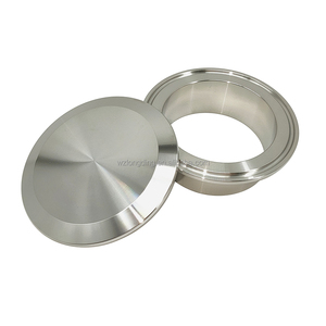 Acier inoxydable 304 316L 1in-10in Tri Clamp Sanitaire Tri Clamp Tube Couvercle Fin Cap Blind Plate Clamp Solid Blind Virole Cap - Product Image 3