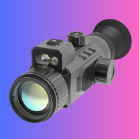 Lunette thermique compacte avec logo personnalisé, objectif 25 mm 256x192, télémètre laser, Wi-Fi et enregistrement vidéo