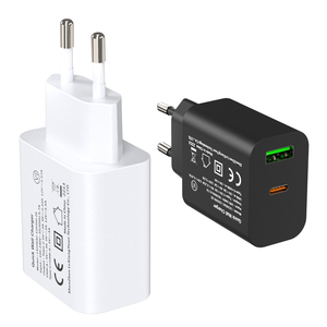 20 Watts PD USB-C sạc nhanh 3.0 <span class=keywords><strong>Adapter</strong></span> Cổng kép sạc nhanh sạc <span class=keywords><strong>adapter</strong></span> với EU cắm cho máy ảnh sử dụng - Product Image 4