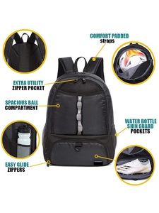 Multi-functional Outdoor Football and <strong>Basketball</strong> Sports Bag, Backpack, Double-shoulder Bag, Children's <strong>Shoe</strong> Storage Bag - Product Image 6