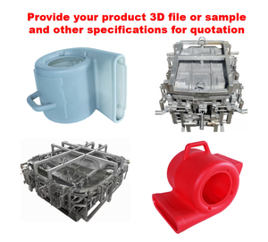 Processamento de Fonte para Fabricantes de Máquinas de Lavar Roupa com Carcaça Plástica de Material PE Rotomoldado Personalizado e Certificação ISO9001 - Product Image 2