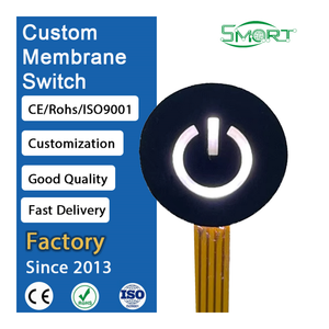 Thông minh thiết bị điện tử Vòng nút duy nhất kim loại dome màng chuyển đổi bàn phím với tự dính - Product Image 1