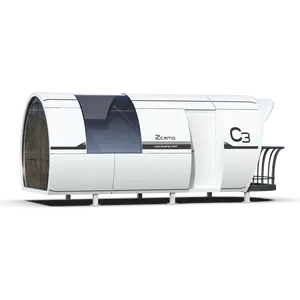 Zcamp C3 portable camping capsule Mobile Electric Container Homes Prefab Houses Made In China Mobile Travel House