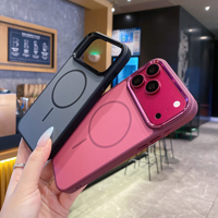 Nouvelles Couleurs Tendance Coque Magnétique pour iPhone 18 17 Pro Max Coque Arrière Rigide en PC Protection Magnétique Forte Antichoc