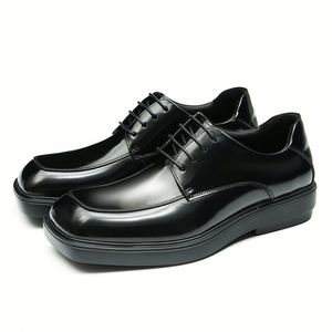 Wholesale High-quality Genuine Leather Pointed-<b>toe</b> Business Casual Waterproof Men's Shoes Suitable for Formal Occasions - Product Image 4