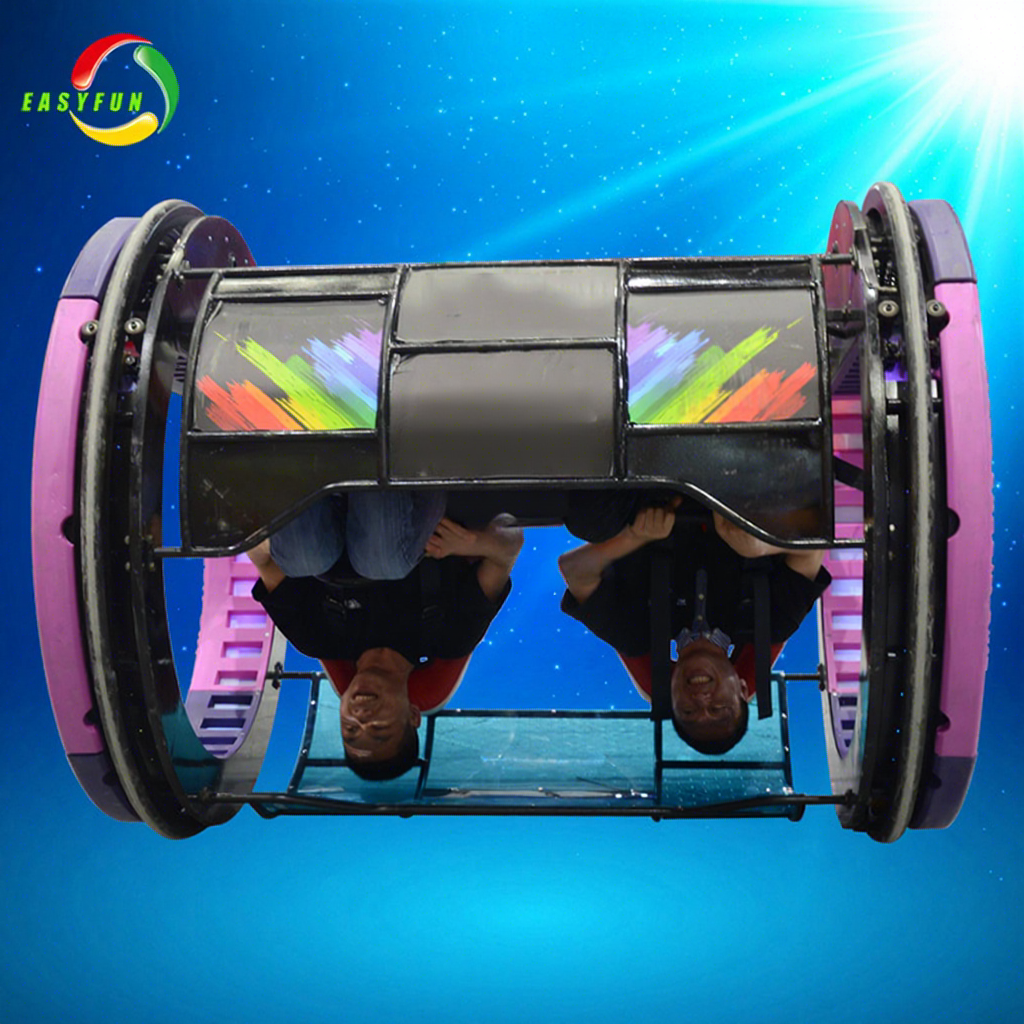 EASYFUN High Quality Playground 360 Rolling Cars Happy Balance Car 360 Degree Happy Rolling Car