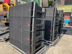 Sistema de Línea Pasiva de Alta Gama T.i Audio de 12', Altavoces de Tres Vías para Conciertos al Aire Libre, Configuración para Escenarios de Estadios, Material de Madera, Max212 - Product Image 2