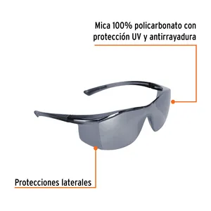 Master con unità di 300 occhiali di sicurezza a specchio d'argento, Truper Ultralite - Product Image 2