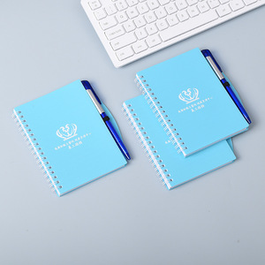 Cahier à spirale en métal blanc de haute qualité personnalisé 2026 pages à couverture rigide couleur promotionnelle 400 avec pages personnalisées - Product Image 6