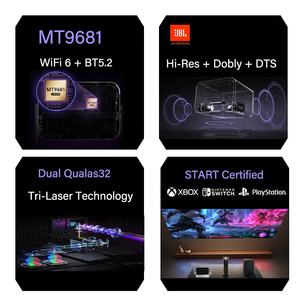 Dolby Vision Certifié <span class=keywords><strong>Hisense</strong></span> Vidda C3S 4K Tri-Laser Projector 2200 CVIA Lumens IMAX Enhanced 3D HDR10 + 2.1CH WiFi 6 Android <span class=keywords><strong>TV</strong></span> - Product Image 3