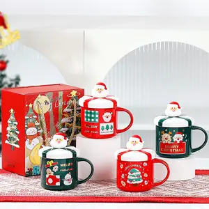 New Best Merry Christmas Gift Mugs Coffee Mugs Reusable Customizable Christmas Coffee Cups Reusable Coffee Cup