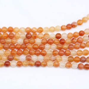 <b>Dragon</b> Pattern Agate Round Loose Beads For Bracelet Making 8mm ST0113 - Product Image 3