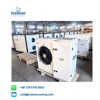 Icebear 8HP compresseurs de refroidissement d'air de système de réfrigération en boîte à grande échelle pour unités de condensation automatiques R410A de camion de nourriture