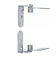 Charnières de porte invisibles Charnière robuste réglable 3D Porte en bois cachée Porte plate Pivot haut et bas