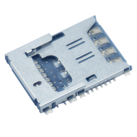 Carte Micro Sim TF Trans Flash Carte Micro SD Push Pull Deux En Un Connecteur