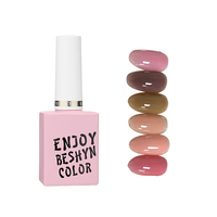 Gel UV de haute qualité avec logo personnalisé constructeur d'extension d'ongles couleur claire liquide en bouteille en gros