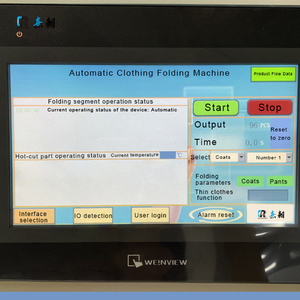 Nhà Máy bán hàng trực tiếp tự động không dệt vải gấp máy đóng gói cho dùng một lần không dệt phẫu thuật áo quần áo bảo hộ - Product Image 5