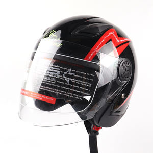 Hommes et Femmes Nouvelle Arrivée Cool Half Face Casques Pour Moto Motocross Casque Combo - Product Image 2