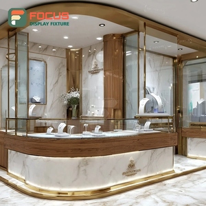 Vitrina de Joyería Minimalista para Centro Comercial, Panel de Vidrio Templado, Mostrador de Vidrio para Centro Comercial - Product Image 3