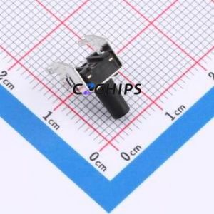 ZX-QC66-10.0ZJ Tactile Switch Through hole Component THT-4P,6x6mm Switch Single Pole Single Throw Round Button 2.6N Through Hole - Product Image 2
