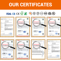 Usine En Gros Librement Réglable Rond Carré En Aluminium 9w 18w 24w 36w Plafond Encastré Smd Led Panneau Sans Cadre Lumière