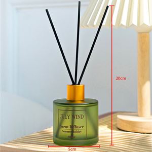 Difusor de Aroma July Wind con Cilindro de Vidrio y Varillas de Fragancia de 100 ml, Decoración para el Hogar - Product Image 2