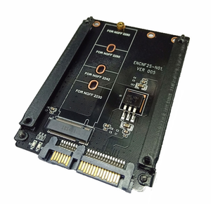NGFF至SATA3适配卡<span class=keywords><strong>M</strong></span>.2键b-<span class=keywords><strong>m</strong></span>固态硬盘至6g转换卡 - Product Image 2