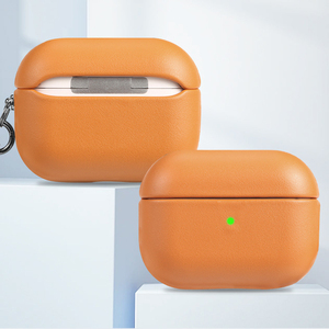 Étui en cuir PU rétro de haute qualité pour <span class=keywords><strong>Apple</strong></span> <span class=keywords><strong>Airpods</strong></span> <span class=keywords><strong>Pro</strong></span> 2 3 housse étui de protection pour casque pour <span class=keywords><strong>Airpods</strong></span> 2 3 4 - Product Image 1
