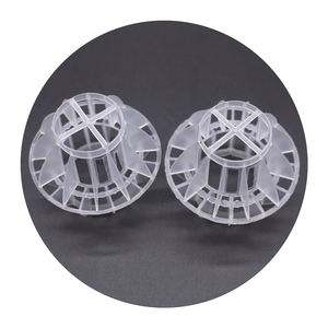 Embalaje de bola hueca poliédrica de plástico moldeado para purificación de agua tamaño aleatorio forma aleatoria - Product Image 3