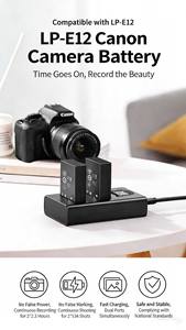 Batterie d'appareil photo rechargeable Li-ion UGREEN LP-E8 pour appareils photo reflex numériques Canon EOS avec une capacité de 1140 mAh - Product Image 4