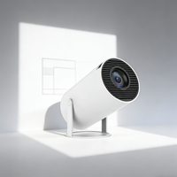 Projecteur intelligent HY300 Android 11 720P WiFi double bande Haut-parleurs intégrés Portable pour les entreprises
