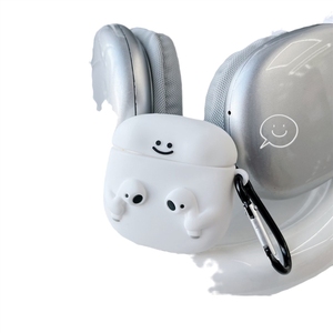 Fun and <strong>Funny</strong> Little People Holding <strong>Headphones</strong>, 1/2 Generation, Wireless Pro3 Silicone - Product Image 5